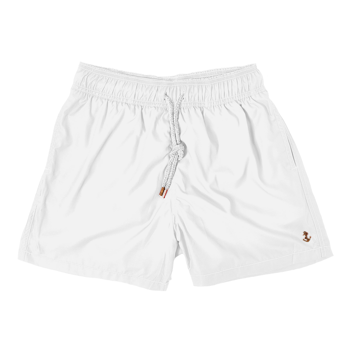 Classic White Swim Short