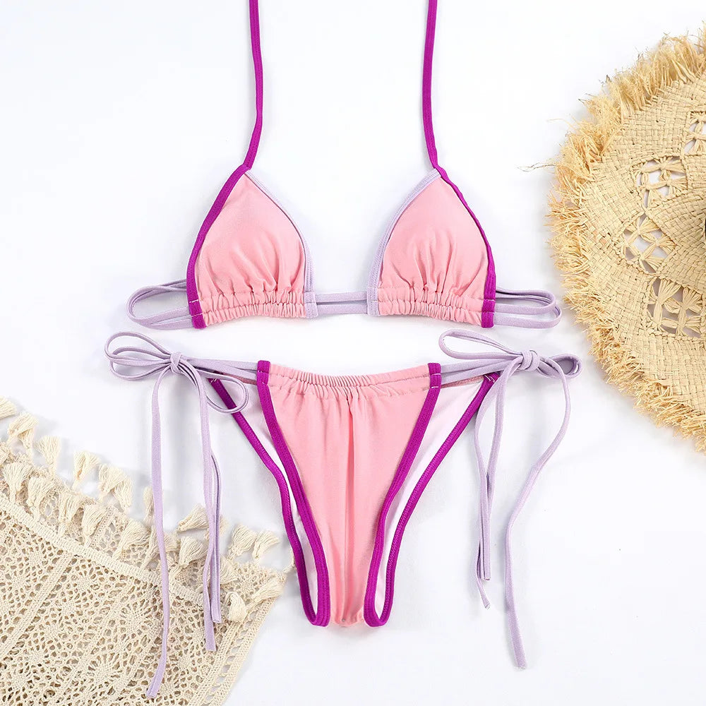 Bikini Micro Bikini Sets Push Up Female Swimsuit