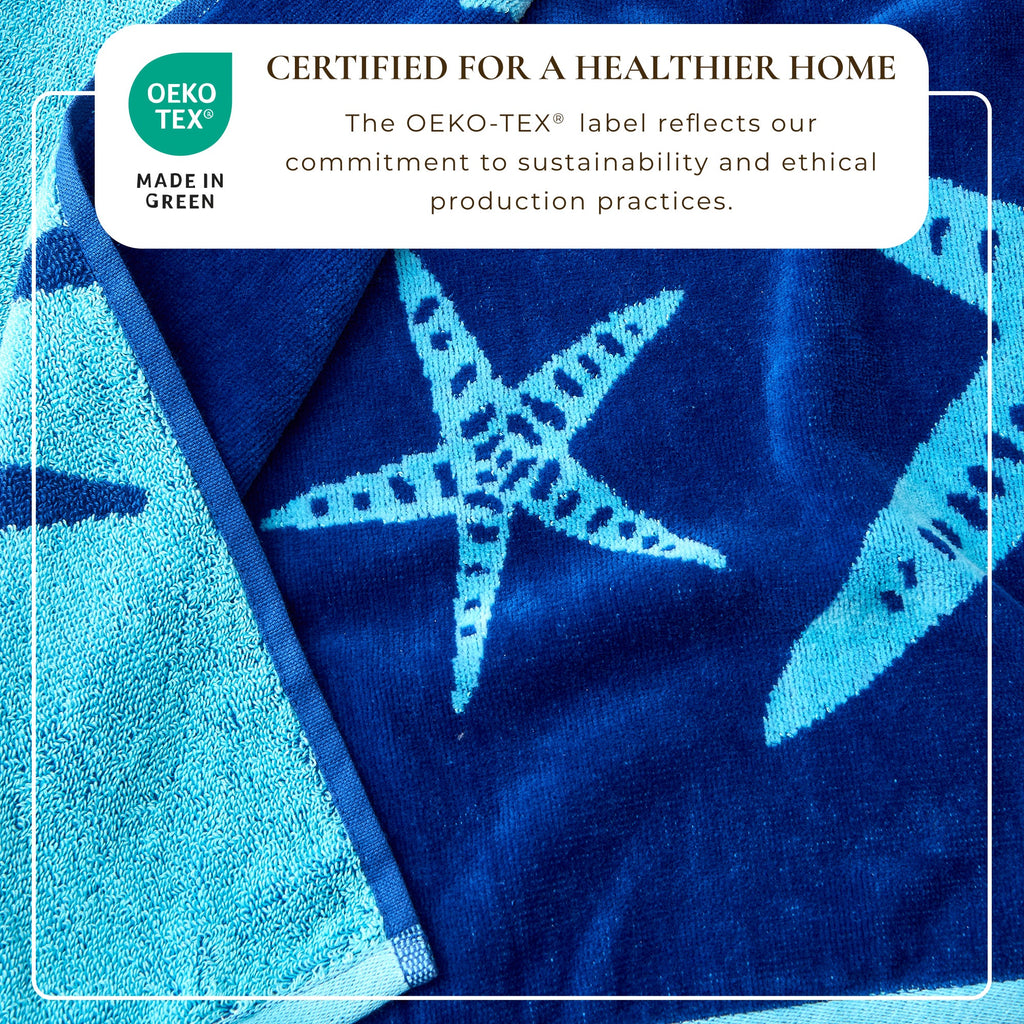 Cotton Velour Beach Towel - Maui Collection