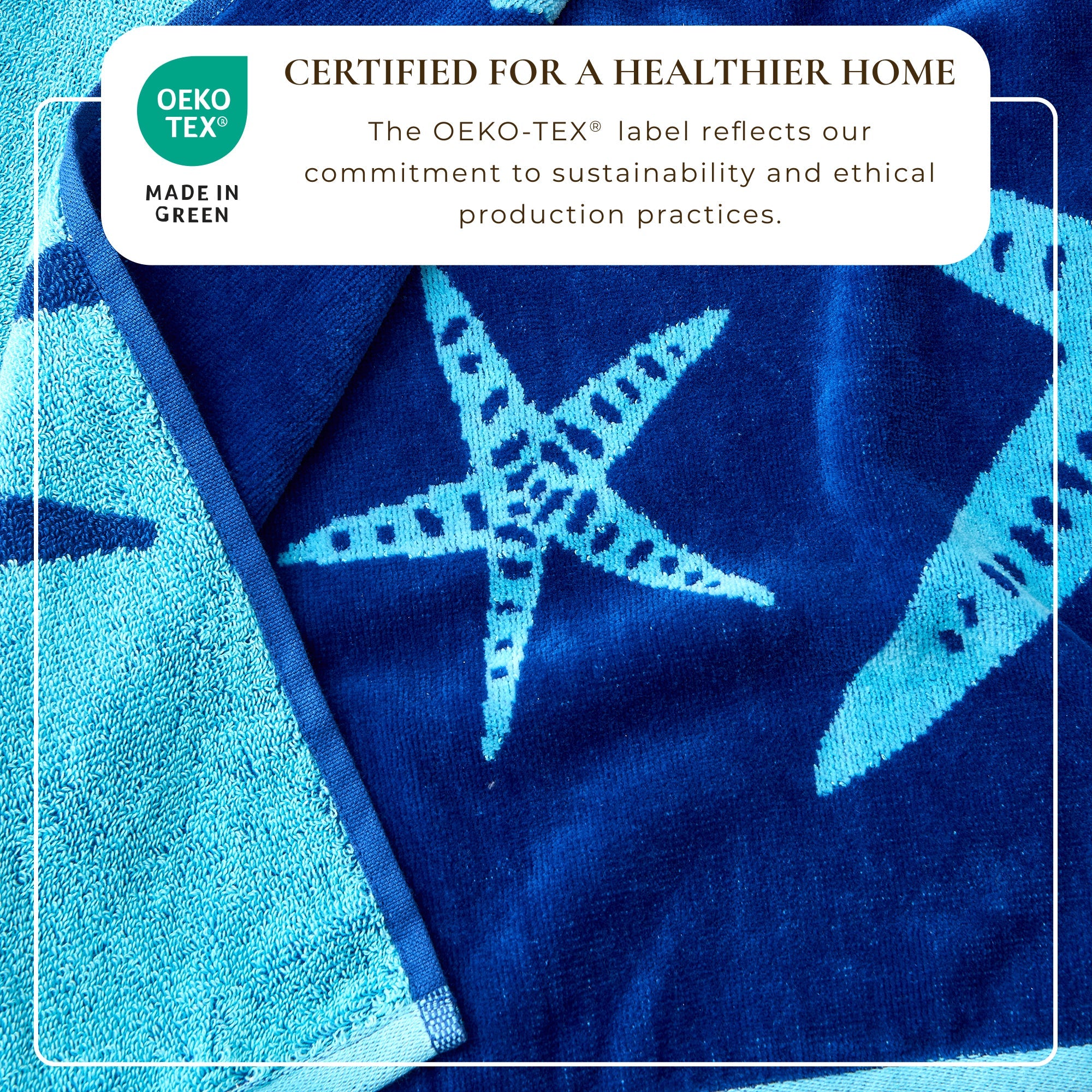 Cotton Velour Beach Towel - Maui Collection